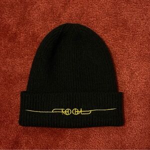TOOL VIP Black Knit Beanie w/ Fear Inoculum Embroidery